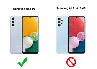 Soundberry rinkinys skirtas Samsung Galaxy A13 5G melyna kaina ir informacija | Telefono dėklai | pigu.lt