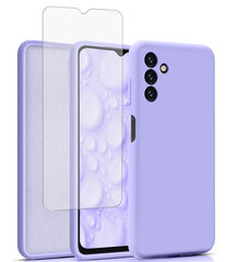 Dėklas Soundberry rinkinys skirtas Samsung Galaxy A13 5G, violetinė kaina ir informacija | Telefono dėklai | pigu.lt