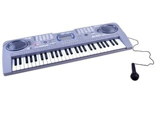 Pianinas su mikrofonu Keyboard MQ-808USB, 54 klavišai kaina ir informacija | Lavinamieji žaislai | pigu.lt