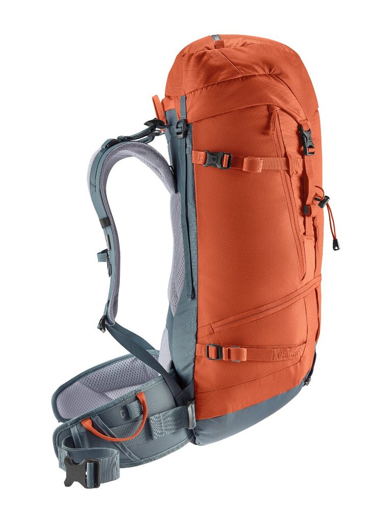 Kuprinė Deuter Guide 44+ Paprika-Teal, 44L, oranžinė kaina ir informacija | Turistinės ir kelioninės kuprinės | pigu.lt