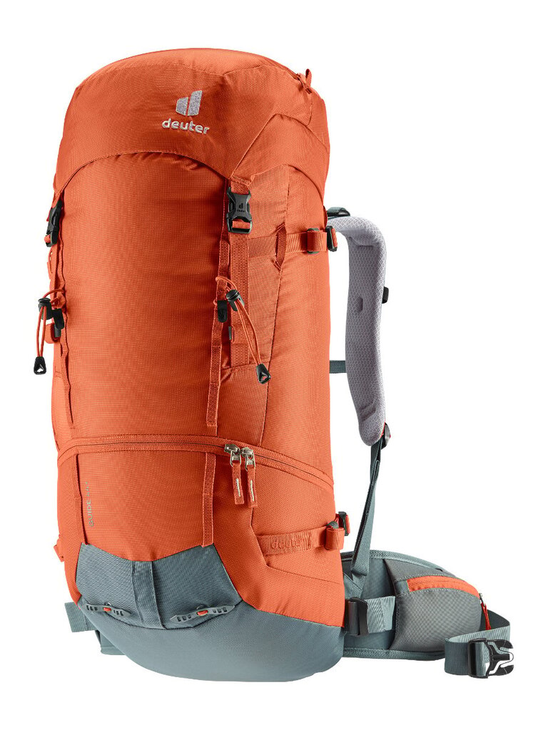 Kuprinė Deuter Guide 44+ Paprika-Teal, 44L, oranžinė kaina ir informacija | Turistinės ir kelioninės kuprinės | pigu.lt