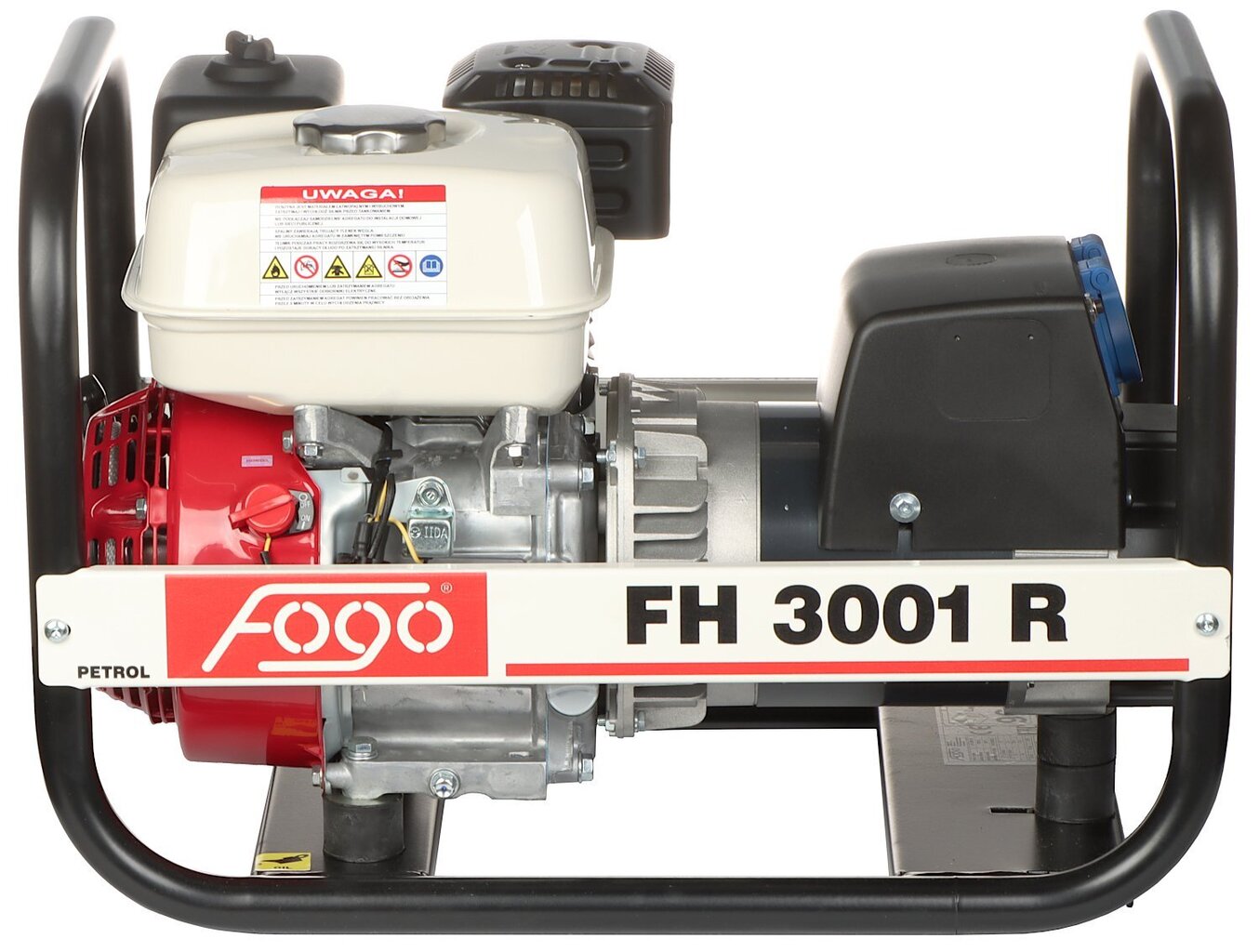 Benzininis elektros generatorius Honda GX 200 FH-3001R, 2500 W kaina ir informacija | Elektros generatoriai | pigu.lt