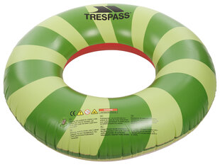 Надувной круг для плавания Tresspass UUACMITR0027, 108 см, зеленый/красный цена и информация | Надувные и пляжные товары | pigu.lt