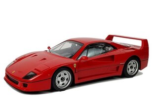 Автомобиль Ferrari F40 с дистанционным управлением 1:14, красный цена и информация | Игрушки для мальчиков | pigu.lt