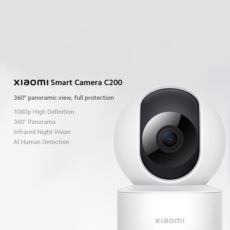 IP kamera Xiaomi Smart C200 BHR6766GL kaina ir informacija | Stebėjimo kameros | pigu.lt