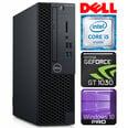 DELL 3060 SFF i5-8500 16GB 128SSD M.2 NVME+2TB GT1030 2GB DVD WIN10Pro