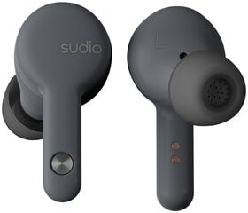 Sudio A2 Wireless Bluetooth Earbuds Anthracite kaina ir informacija | Ausinės | pigu.lt