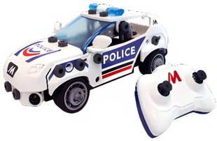 Управляемый автомобиль-конструктор Police, Meccano, 6064177 цена и информация | Игрушки для мальчиков | pigu.lt