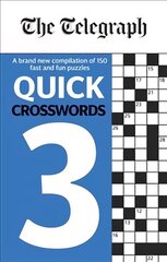 Telegraph Quick Crosswords 3 цена и информация | Развивающие книги | pigu.lt