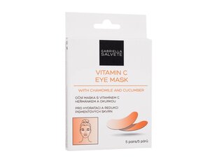 Paakių kaukės Gabriella Salvete Vitamin C Eye Mask, 5 vnt. kaina ir informacija | Veido kaukės, paakių kaukės | pigu.lt