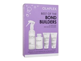 Plaukų kosmetikos priemonių rinkinys pažeistiems plaukams Olaplex Best Of The Bond Builders kaina ir informacija | Priemonės plaukų stiprinimui | pigu.lt