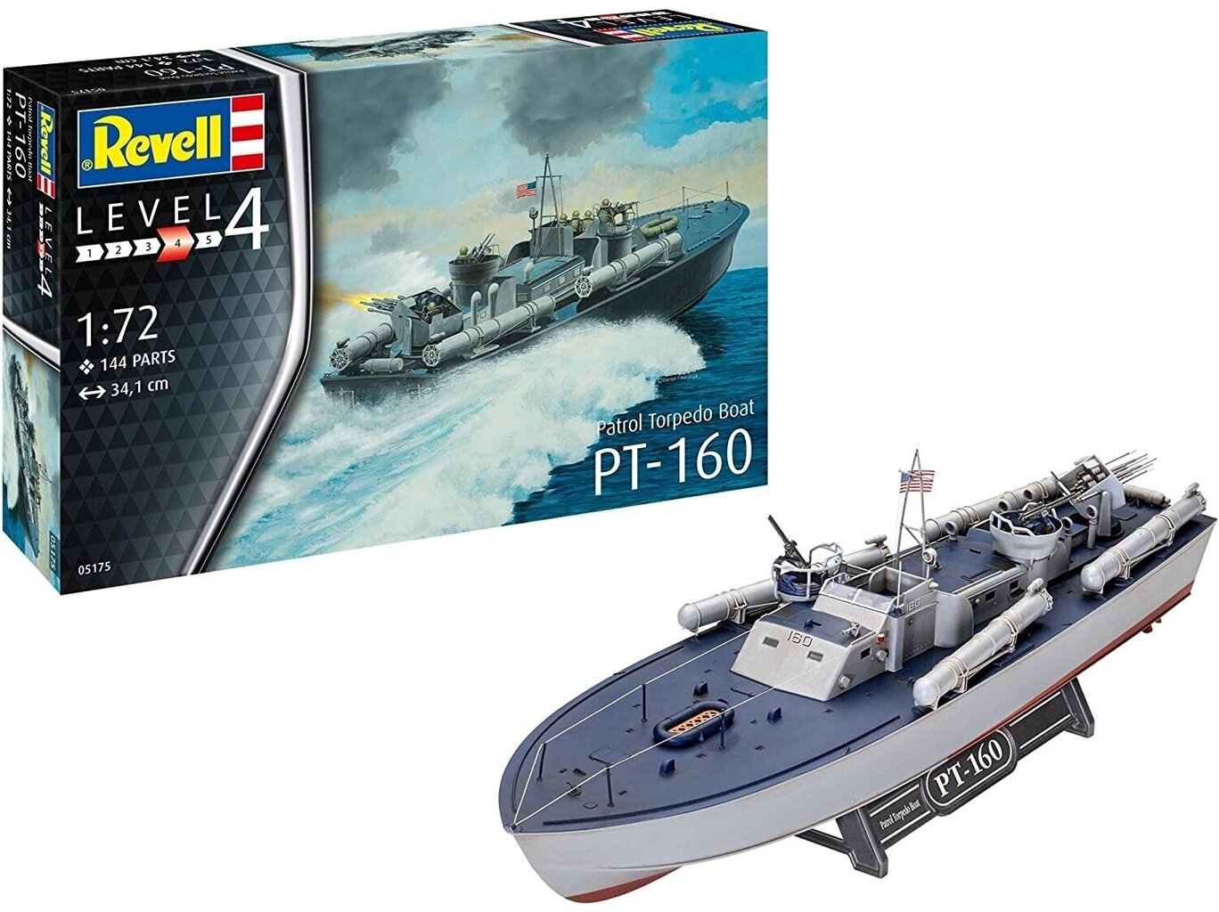 Конструктор Revell - Patrol Torpedo Boat PT-559/PT-160, 1/72, 05175 цена |  pigu.lt