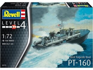 Конструктор Revell - Patrol Torpedo Boat PT-559/PT-160, 1/72, 05175 цена и информация | Конструкторы и кубики | pigu.lt