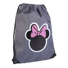 Детский рюкзак-мешок Minnie Mouse Серый (29 x 40 x 1 cm) цена и информация | Школьные рюкзаки, спортивные сумки | pigu.lt