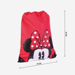 Детский рюкзак-мешок Minnie Mouse Красный цена и информация | Школьные рюкзаки, спортивные сумки | pigu.lt