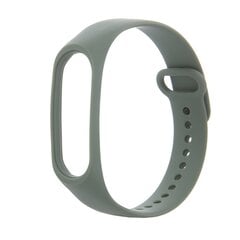 Silicone band for Xiaomi Mi Band 3 / 4 khaki цена и информация | Nenurodyta Умные часы и браслеты | pigu.lt