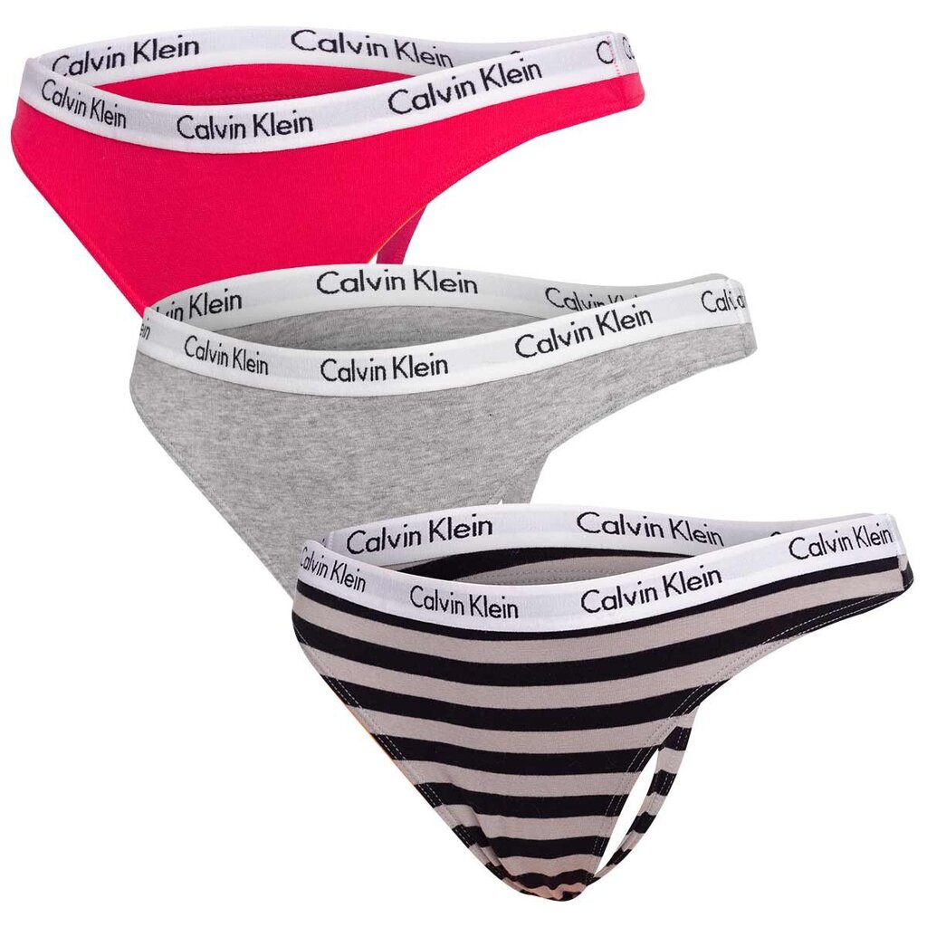 Kelnaitės moterims Calvin Klein 50782, raudonos kaina ir informacija | Kelnaitės | pigu.lt