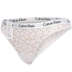 Kelnaitės moterims Calvin Klein 50534, baltos цена и информация | Трусики | pigu.lt