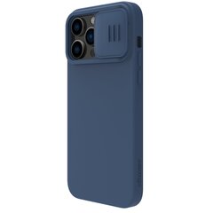 Nillkin CamShield Silicone Case skirtas Apple iPhone 14 Pro Max, mėlynas kaina ir informacija | Telefonų dėklai | pigu.lt