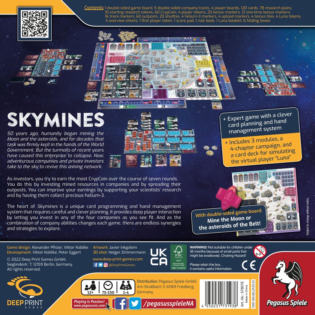 Stalo žaidimas Skymines kaina ir informacija | Stalo žaidimai, galvosūkiai | pigu.lt