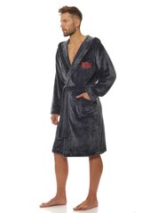 Chalatas vyrams Costa NMP593071900, pilkas цена и информация | Мужские халаты, пижамы | pigu.lt