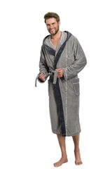 Chalatas vyrams George Gray NMP423971900, pilkas цена и информация | Мужские халаты, пижамы | pigu.lt