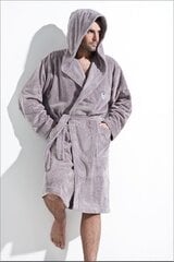 Chalatas vyrams Iwo NMP160641900, pilkas kaina ir informacija | Vyriški chalatai, pižamos | pigu.lt