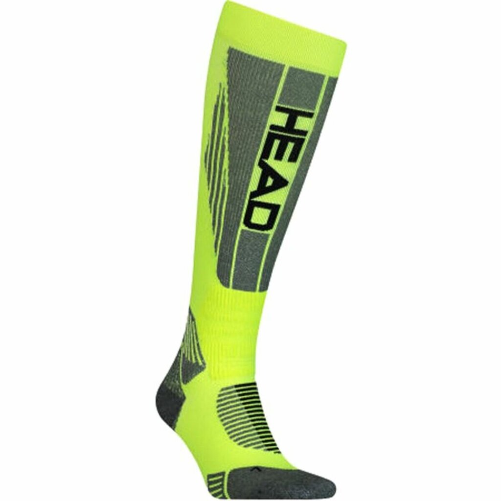 Sportinės kojinės Head Ski Racer, geltonos kaina ir informacija | Vyriškos kojinės | pigu.lt