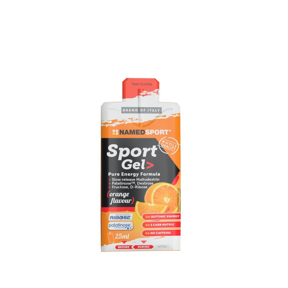 Energetinis gelis Namedsport Sport, apelsinų skonio, 25 ml цена и информация | Energetikai | pigu.lt