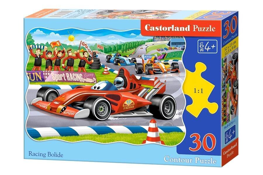 Dėlionė lenktynės Castorland Racing Bolide, 30 d. kaina ir informacija | Dėlionės (puzzle) | pigu.lt