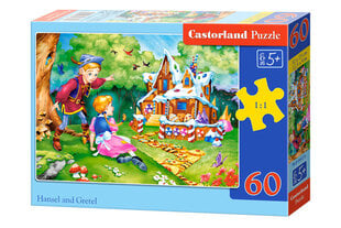 Dėlionė Castorland Hansel and Gretel, 60 d. kaina ir informacija | Dėlionės (puzzle) | pigu.lt