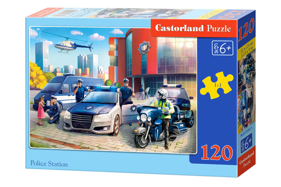 Dėlionė Castorland Police Station, 120 dalių цена и информация | Dėlionės (puzzle) | pigu.lt