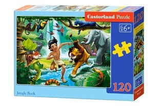 Пазл Castorland Jungle Book, 120 деталей цена и информация | Пазлы | pigu.lt