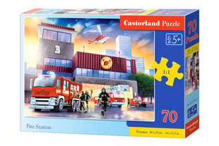 Пазл Castorland Fire Station, 70 д. цена и информация | Пазлы | pigu.lt