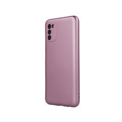 Metallic Samsung Galaxy A52 4G / A52 5G / A52S 5G pink kaina ir informacija | Telefono dėklai | pigu.lt