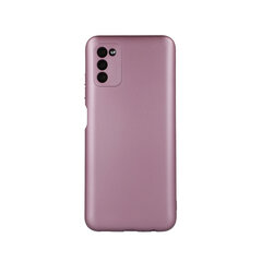 Metallic Samsung Galaxy M53 5G pink kaina ir informacija | Telefono dėklai | pigu.lt