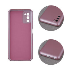 Metallic Samsung Galaxy A13 4G pink kaina ir informacija | Telefono dėklai | pigu.lt