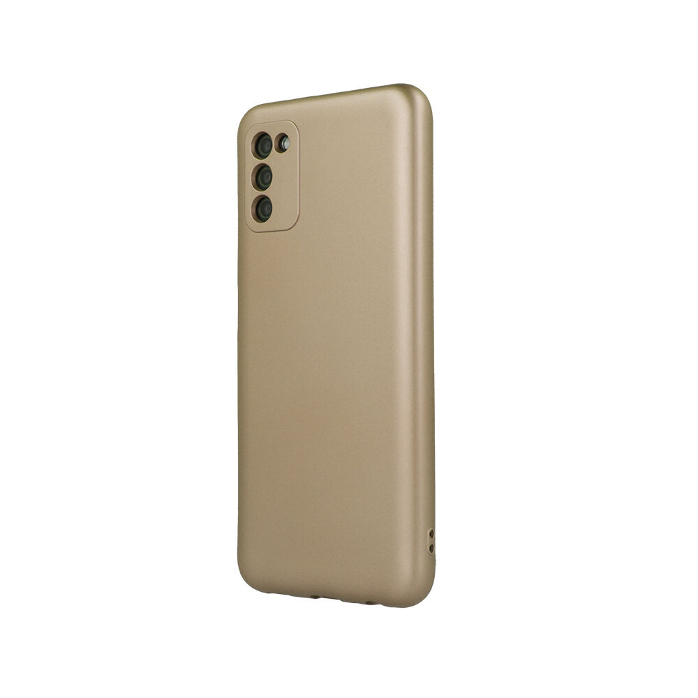 Metallic Xiaomi Redmi Note 9s / 9 Pro / 9 Pro Max gold kaina ir informacija | Telefono dėklai | pigu.lt