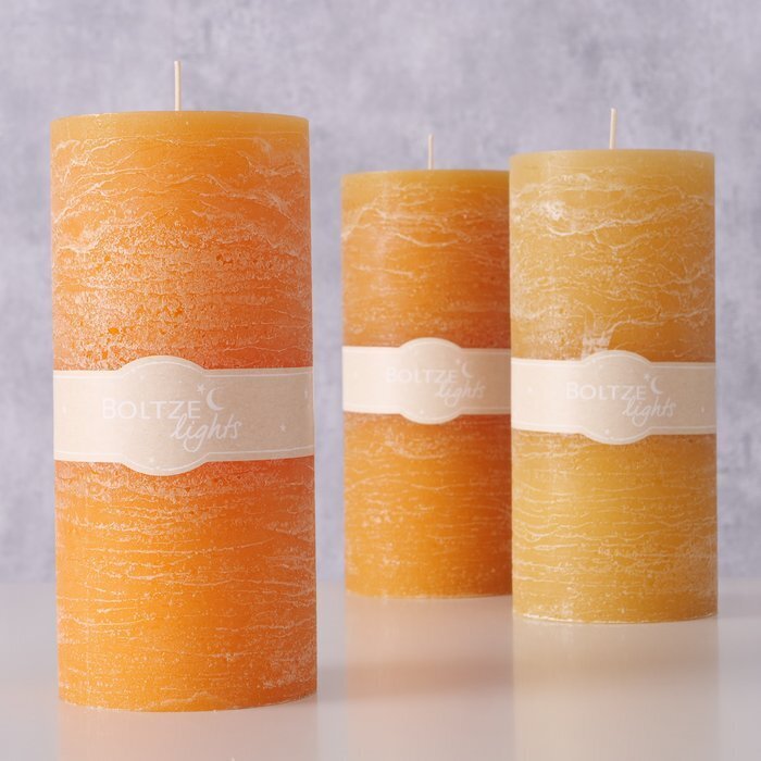 Boltze žvakė Basic 20 cm kaina ir informacija | Žvakės, Žvakidės | pigu.lt