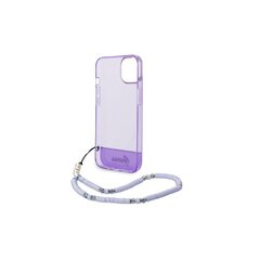 Guess iPhone 14 6,1&quot; GUHCP14SHGCOHU purple Translucent Pearl Strap цена и информация | Чехлы для телефонов | pigu.lt