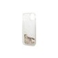 Guess iPhone 14 Plus 6,7&quot; GUOHCP14MGLHFLGO gold HC Liquid Glitter Charms цена и информация | Telefono dėklai | pigu.lt