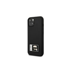 Karl Lagerfeld KLHCP13S3DKPK iPhone 13 mini 5,4" czarny|black hardcase Ikonik Patch цена и информация | Чехлы для телефонов | pigu.lt