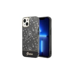 Guess iPhone 14 Pro 6,1&quot; GUHCP14LHGBNHK black HC Electro Cam Paisley цена и информация | Чехлы для телефонов | pigu.lt