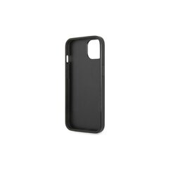 Guess GUHCP14SPSATLK iPhone 14 6,1" czarny|black hardcase SaffianoTriangle Logo цена и информация | Чехлы для телефонов | pigu.lt