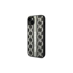 Karl Lagerfeld iPhone 14 Plus 6,7&quot; KLHCP14MPGKLSKG grey HC PU kaina ir informacija | Telefono dėklai | pigu.lt