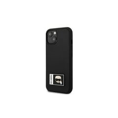 Karl Lagerfeld iPhone 13 Pro KLHCP13L3DKPK black Karl's Head цена и информация | Чехлы для телефонов | pigu.lt