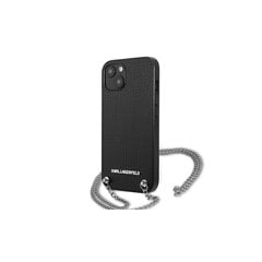 Karl Lagerfeld iPhone 13 Mini KLHCP13SPMK black kaina ir informacija | Telefono dėklai | pigu.lt