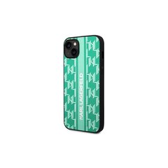 Karl Lagefeld iPhone 14 6,1&quot; KLHCP14SPGKLSKN green цена и информация | Чехлы для телефонов | pigu.lt