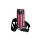 Karl Lagefeld iPhone 14 Pro Max 6,7&quot; KLHCP14XSTSTP pink Color Stripes Strap kaina ir informacija | Telefono dėklai | pigu.lt