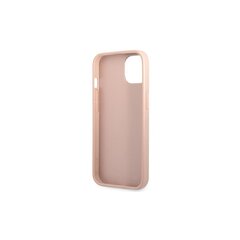 Guess iPhone 14 Pro 6,1&quot; GUHCP14LPSATLP pink HC Saffiano PU Triangle цена и информация | Чехлы для телефонов | pigu.lt
